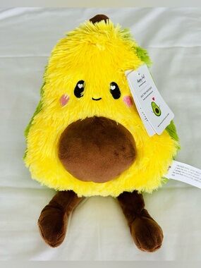 Happy Fuel “Gus The Avocado” Plush With Heating Pad